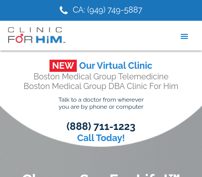 Clinic For Him Logo