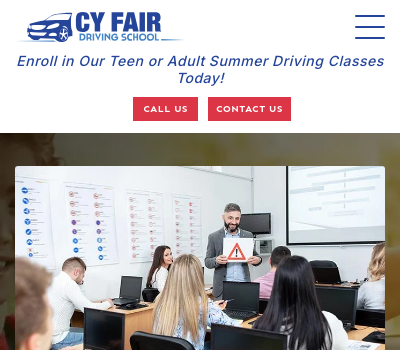 Cy Fair Driving School Logo
