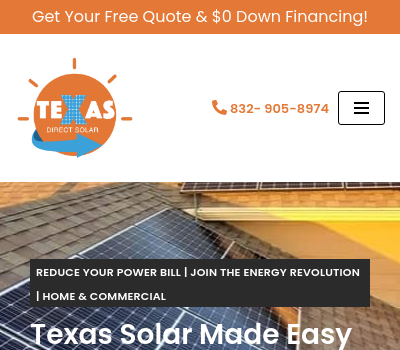 Texas Direct Solar Logo