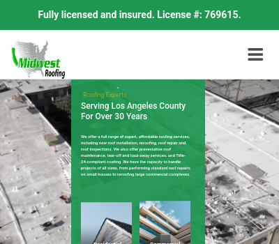 Midwest Roofing Logo