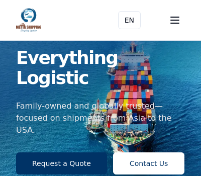 MettaShipping Logo