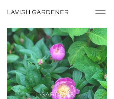 LAVISH GARDENER Logo