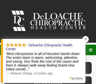 DeLoache Chiropractic Health Center Logo