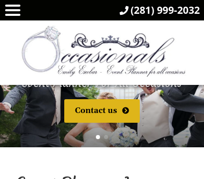 Occasionals Events Logo