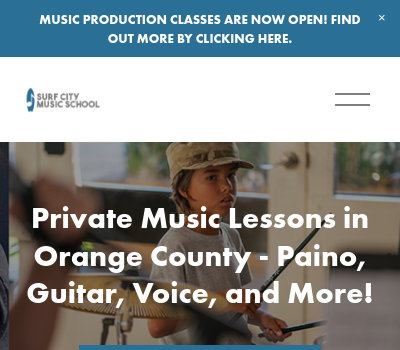 Surf City Music School Logo