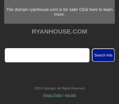 Ryan House Logo