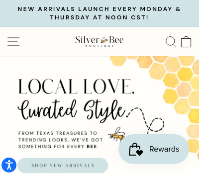 Silver Bee Boutique Logo