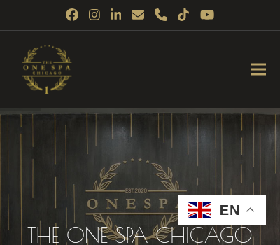 The One Spa Chicago Logo