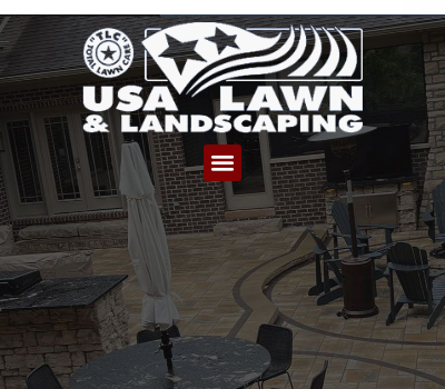 USA Lawn & Landscaping Logo